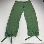 Nike Sphere Dry Athletic Cargo Pants Leaf Green Ankle Ties Size L (12-14) Photo 10