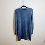 ZARA Washed Effect Sweatshirt Dress Size M Gray New 100% Cotton Photo 11