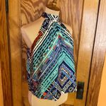 Bisou Bisou  colorful chevron summer top Photo 4