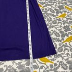 Muse Boston Proper Purple Scoop Neck Dress EUC 12 Photo 2