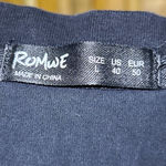 Romwe "GET OFF MY MIND"  Graphic Tee Large Photo 3