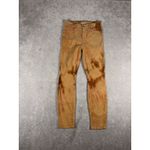 mother high waisted looker hopscotch corduroy tiedye‎ orange 26 Photo 1