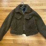 Forever 21 Green sherpa jacket Photo 0
