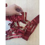 Bordelle Signature Strap Suspender size small Xx 1396 Red Photo 5