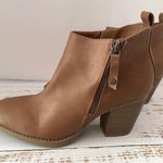 Leather Ankle Boots, Size 6 1/2 Brown Photo 2