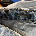 Wild Fable high rise bermuda distressed alien invasion denim shorts fun Photo 9