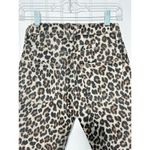 Veronica Beard Leopard Coated Print Mid Rise Skinny Brooke Jeans Size 26 Size 2 Photo 7