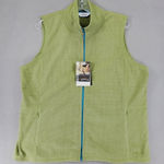 Orvis New  Womens Full‎ Zip Microgrid Fleece Vest Size XL Thermal Green Trout Bum Photo 0