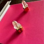 Kate Spade New Into The Bloom Stud Earrings Gold White Earring Card Photo 4