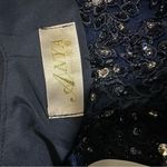 Women's Elegant Appliques Long Prom Dress Beaded Evening Party Gowns xs blue Photo 7