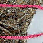 Love Shack Fancy NWT  Lena Floral Metallic Mini Dress in Cinnamon Photo 7