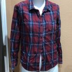 Roxy  plaid button up shirt Photo 2