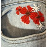 Marine layer Kick Flare Jean in Medium Light Wash size 25 Photo 13