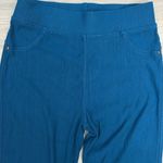 Leggings Depot Teal Leggings/Pull On High Waisted Jeggings One Size Fits Most Photo 5