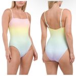 Perfect Moment Women's Sol Multicolor Gradient Swimsuit NEW Pink Photo 7