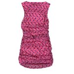 Urban Outfitters  Pink Floral Ruched Bodycon Mini Dress L Cottagecore Photo 3