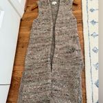 Aritzia Wilfred Dunkirk Wool Alpaca Blend Sweater Tan Brown Vest Size Small Photo 7