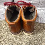 Eddie Bauer  Women’s K-6 waterproof Tan Boots with Red Laces size 9.5 Photo 5