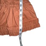 Free People Luna Sleeveless Pleated Corset Top MEDIUM in Iced Chai Photo 7