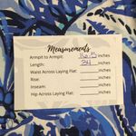 Lilly Pulitzer  Emile Dress Iris Blue Zanzibar Zoo Sleeveless V-Neck Floral S Photo 9