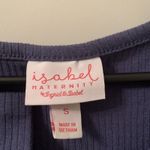 Isabel Maternity by Ingrid & Isabel Women's Dress Rib Henley Ruched Sides Size S Photo 3