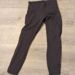 Lululemon deep coal train time 7/8 25" leggings size 8 Photo 0