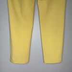 Loft  Marisa Skinny Ankle Dress Pants Buttercream Yellow Size 8 Photo 8