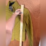 Burberry ‎ Women's Quilted Jacket Mustard Yellow Size XS Photo 11