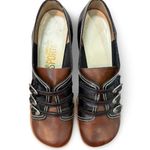 Vintage Hi Brows Black & Brown loafers, Oxford, retro size woman’s 7.5 Photo 2