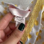 Victoria's Secret Vintage Victoria Secret Polka Dot Lace Trim Yellow Night Dress Photo 2