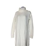 Banana Republic Cable Knit Turtleneck Sweater Dress Size Small Photo 1