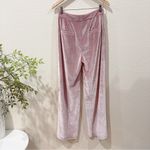 Tee Ink Pink Velvet High Waisted Casual Wide Leg Pants Size S Preowned Photo 6