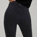 Good American Nwt good boy bootcut jeans with slit waistband Photo 2