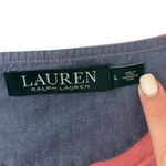 Ralph Lauren Pink Salmon Vintage  Designer Casual Top Shirt Women’s Size Large! Photo 2