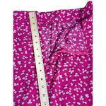Pink White Floral Pattern Womens Wide Photo 8