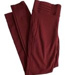 One 5 One ‎ Burgundy Straight Leg Slacks  Size Medium Pull On Photo 1