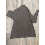 Athleta Women's Chill Factor Sweater Coat Asymmetrical Collar Knit Womens Size L Photo 1