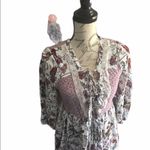 Absolutely Famous  Boho Floral Blouse Small Photo 3