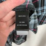 Torrid Black&Blue Plaid Harper Georgette Blouse Sz.3 Photo 13