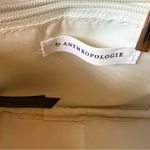 Anthropologie  White Mini Top Handle Crossbody Bag – Gold Hardware Photo 14