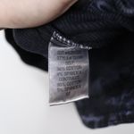 XCVI  Full Zip Stonewashed Jacket Ruched 3/4 Sleeve Rib Panel Grey Blue Women's M Photo 7