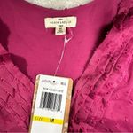 Mason & Belle Size M Mauve Business Casual Dot Blouse Top NWT Textured Career Photo 5