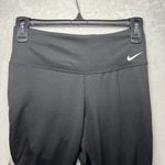 Nike Dri Fit Leggings Women Small Cropped Graphic Running Yoga Athletic Photo 3
