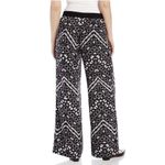 Sanctuary Black White Chevron Print Palazzo Pants Large Photo 1