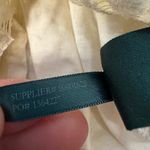 Ralph Lauren Lauren  Ivory Lace Fit & Flare Dress Black Trim Size 6 Photo 6