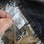 Decree Jeans Junior Womens Flare Dark Wash Size 5 Denim Y2K 90s Bootcut Vintage Photo 5