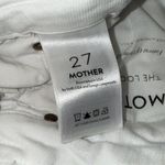 Mother The Looker Crop White Preppy Designer Classic Skinny Jeans 27 Photo 7