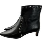 Madewell The Dimes Kitten-Heel Boot Studded True Black Leather Size 9.5 Photo 4
