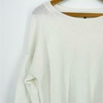 1. State  Balloon Sleeve Crewneck Sweater in Ivory Size M Photo 2