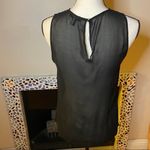 ZARA  black and gold sequins sleeveless shirt Photo 7